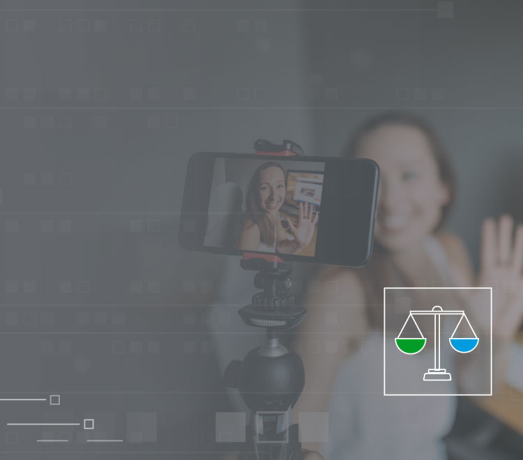 photo image of woman taking a selfie