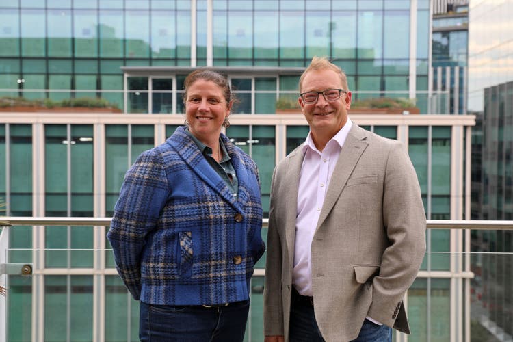 Rich Hall (pictured on the right) becoming the UK’s first Accounting for Nature (AfN) Accredited Auditor.