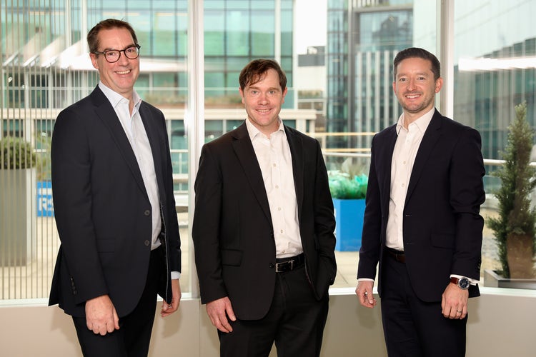 Andrew Parker (left), Alistair Haley (middle), James Hunt (right).